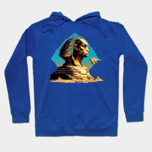 The Great Sphinx Pixel Art Hoodie